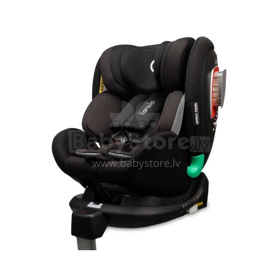 Lionelo Antoon Plus I-Size 360 Art.117899 Black Onyx autokrēsliņš 0-18 kg