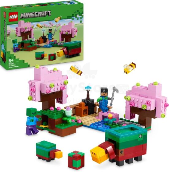 LEGO® Minecraft™ set "The Cherry Blossom Garden", Art. 21260