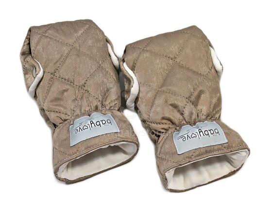 Babylove Footmuff  Velvet Art.118246 Beige
