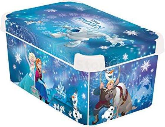 Curver Deco Stockholm S  Frozen Art.0804710F53   Ящик для игрушек