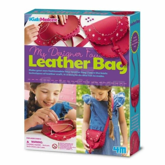 4M Leather Bag  Art.00-04741 Komplekts izdari pats somu