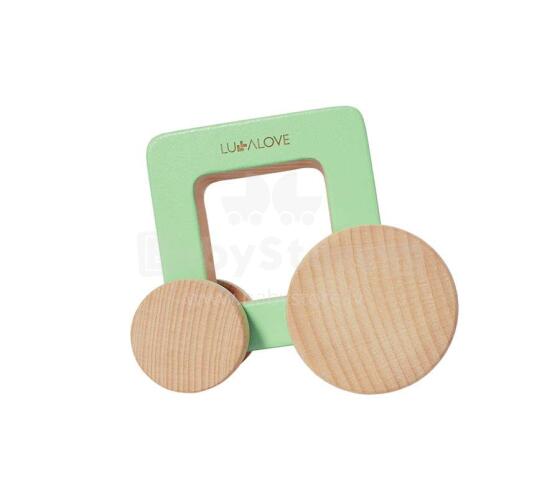 Lullalove Oda Wooden Car Art.118738