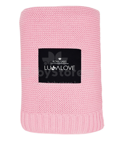 Lullalove Bamboo Blanket Art.118745 Candy Pink