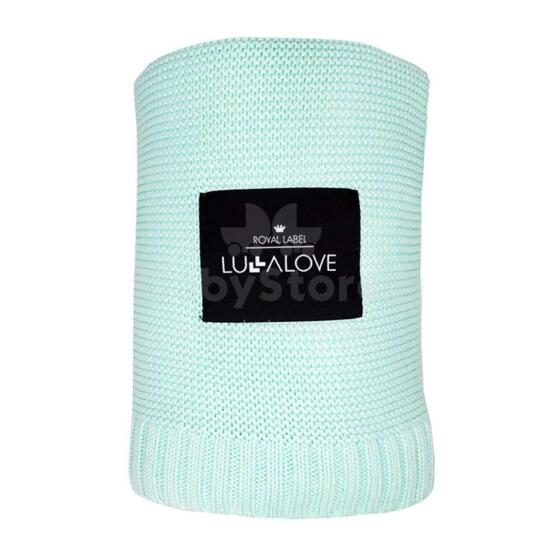 Lullalove Bamboo Blanket Art.118747 Delicious Mint