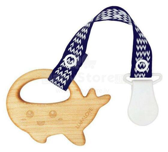 Lullalove Wood MaMari  Art.118947 Whale