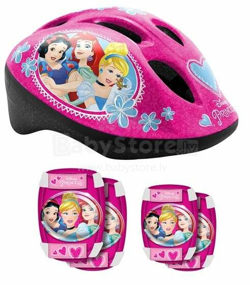 Mondo Disney Princess Art. K887507 Шлем для детей+защита