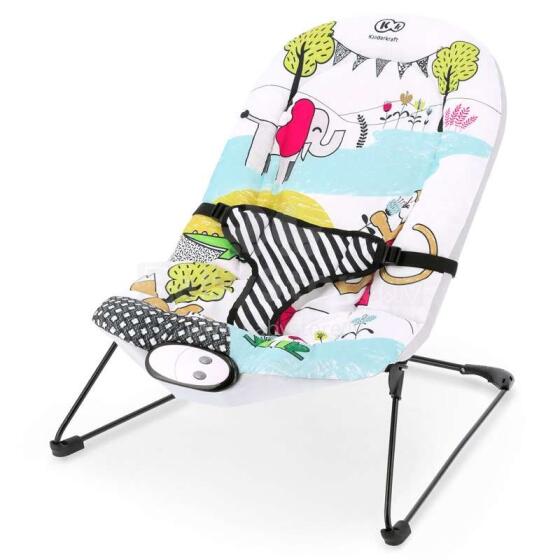 KinderKraft'20 Smartfun Art.KKLSMRTFUN0000 Blue   Modern rocking chair with music and vibration