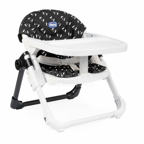„Chicco Chairy Booster Seat Art“ 79177,44 „Black“ valgomojo kėdė