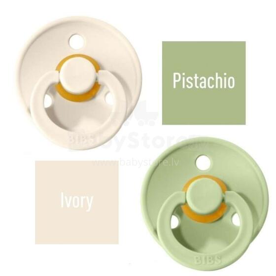 Bibs Colour Art.119419 Pacifier 18 m, 100% natural