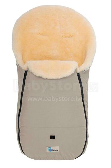 Alta Bebe Lambskin Footmuff Nordkap Art.MT2450LP-61 Beige