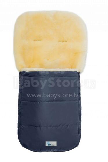 Alta Bebe Lambskin Footmuff Nordkap Art.MT2200LP-62 Blue