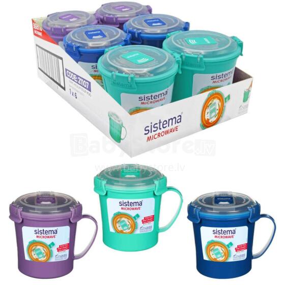 Sistema Microwave Soup Mug To Go Art.21107