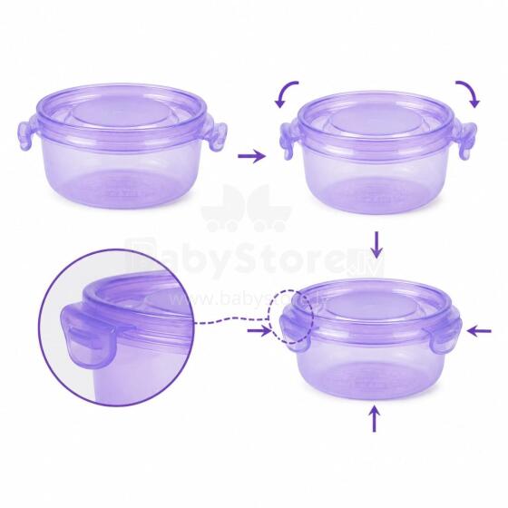 Made in Sweden Pruta Art.505.971.01 Food storage container with lid, 1 pcs.
