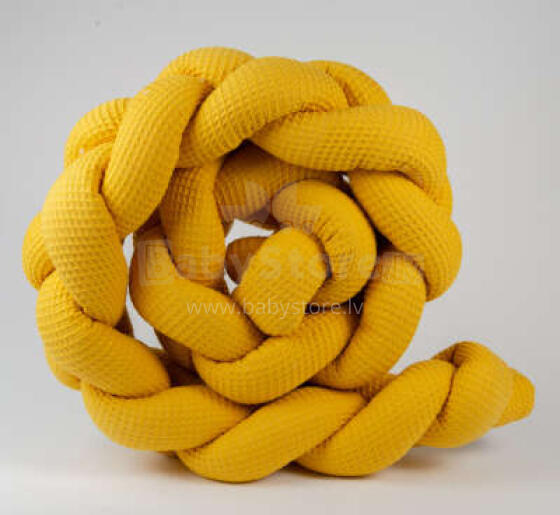 La bebe™ Cotton Border (220) Art.119729 Yellow Bed bumper 220 cm.