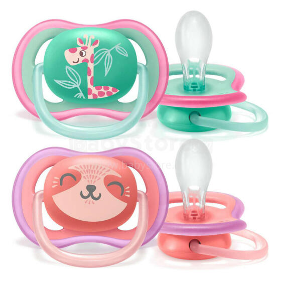 Philips Avent Ultra Air Art.SCF349/12 Silicone soothers 18m+, 2 pcs