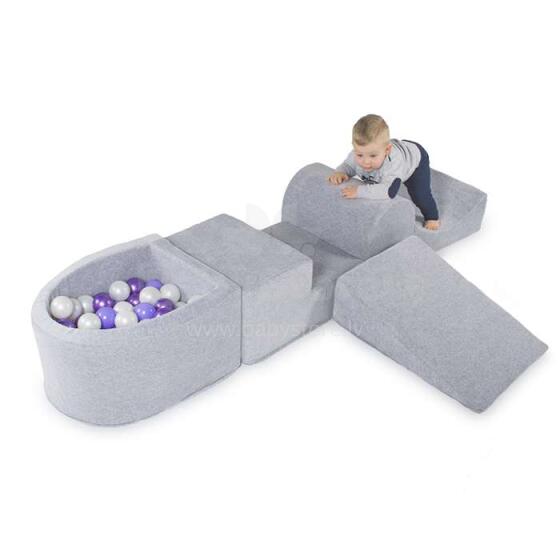 MeowBaby® Play Module Art.120008 Light Grey