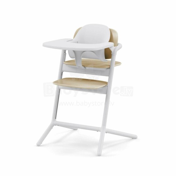 Cybex Lemo 3in1 highchair set Sand White