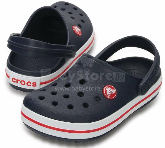 Crocs™ Kids Crocband Clog Art.204537-485  Navy Детские сандали