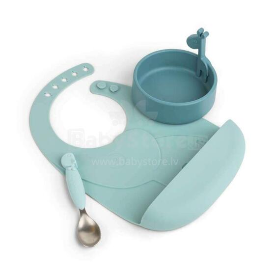 Done by Deer Peekaboo first meal set Deer friends Blue