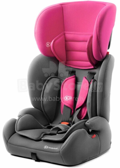 KinderKraft Concept Art.KKFCONCPNK0000 Pink Bērnu Autosēdeklītis 9-36kg