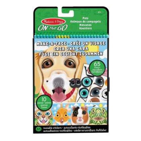 Melissa&Doug Face Sticker Pad Art.40512