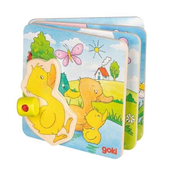 Goki Little Duck Art.58721 Koka grāmata