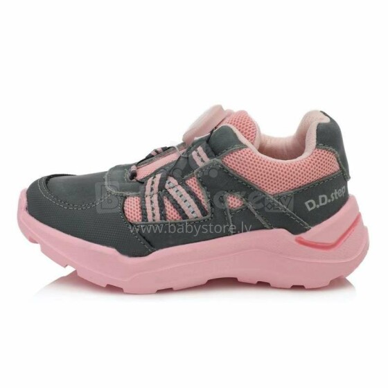 D.D.Step (DDStep) Art.F61-967BL Pink/Grey Экстра удобные и легкие спортивные ботиночки для девочки (30-35)