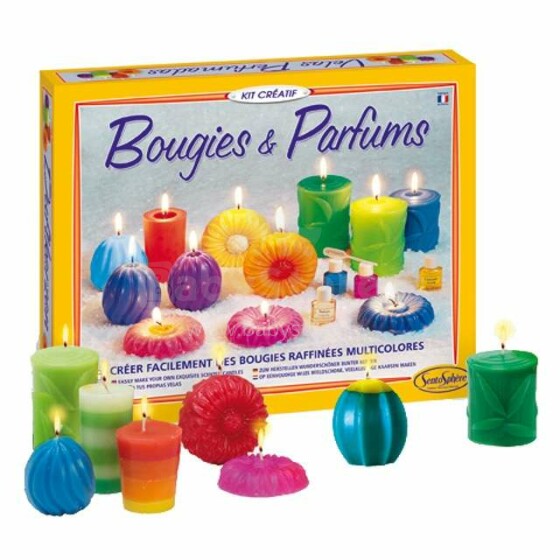 „Sentosphere Bougies Parfum Art“. 120671 Kūrybinis rinkinys - žvakės