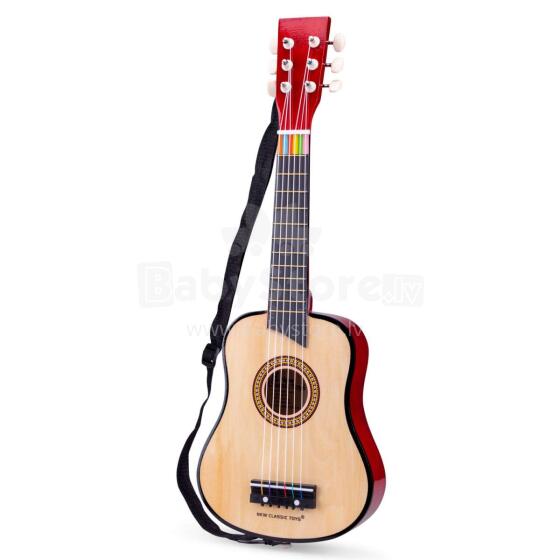 New Classic Toys Guitar Art.10304 Brown Mūzikas instruments  Ģitāra