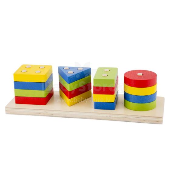 New Classic Toys Geometric Stacking  Art.10500