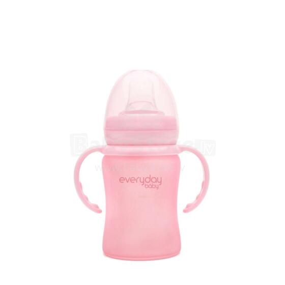 Everyday Baby  Glass Sippy Cup   Art.10308 Rose Pink