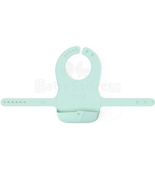 Everyday Baby Silicone Bib  Art.10521 Mint Green