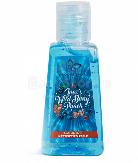Pocketpop Cleansing Hand Gel Art.59946397 Wild Berry Punch