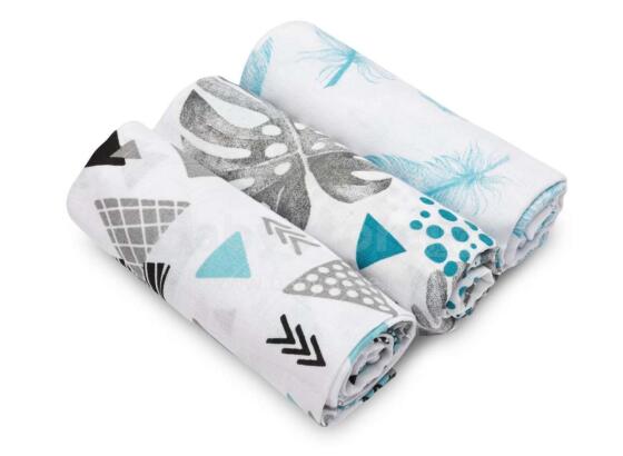 Sensillo Muslin Diaper Art.121236 Blue