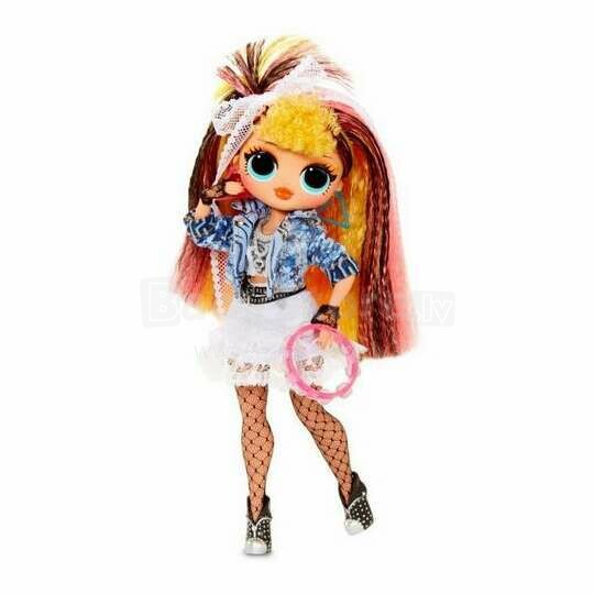 O.M.G. LOL Art. 567257 MGA Entertainment L.O.L. Surprise OMG Remix Collectable Fashion Doll Lelle ar aksesuāriem