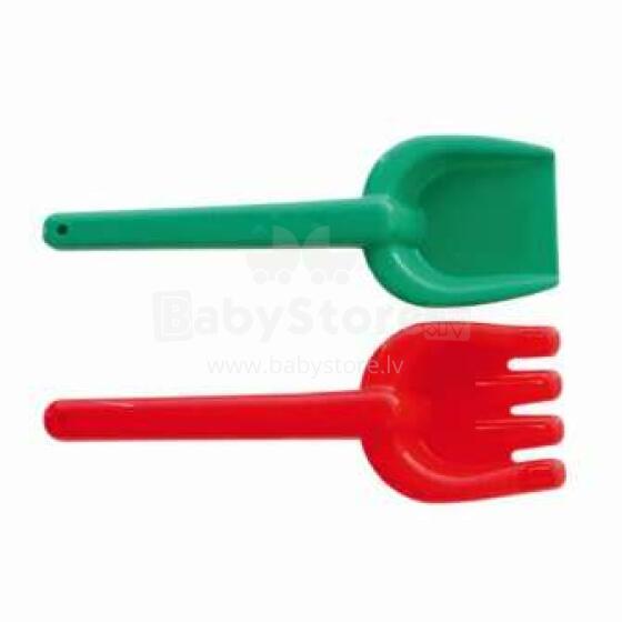 Lāpstiņa+grābeklītis 21 cm , 00142 NINA(Polija)
