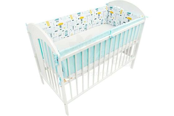 Ankras City Turquoise Cot side 360 cm