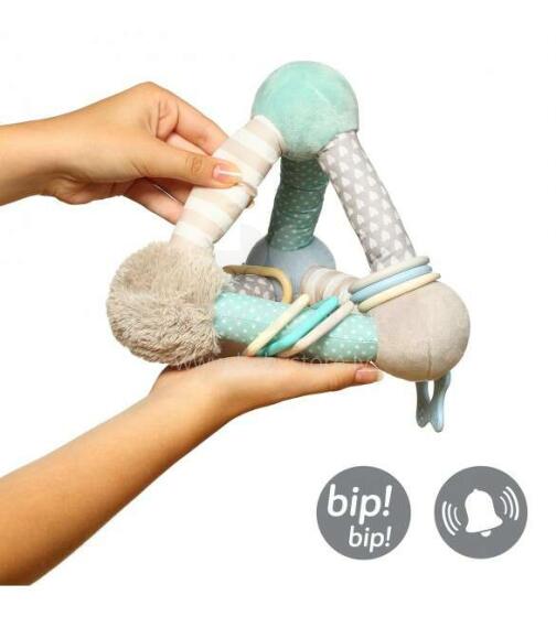 Attīstošā mīksta rotaļlieta TINY YOGA PIRAMID BabyOno 898/02 MINT