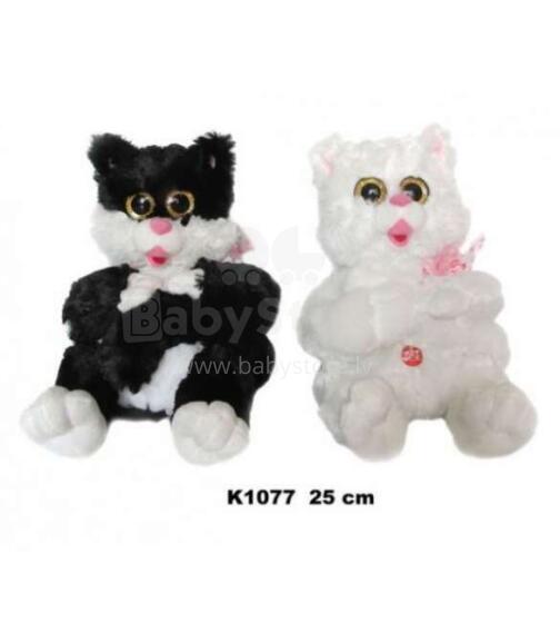 Kaķis 25 cm ar skaņu K1077 Sandy