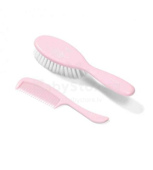 Matu suka SUPER SOFT&ULTRA THIN+ ķemme , Babyono 569/03 pink