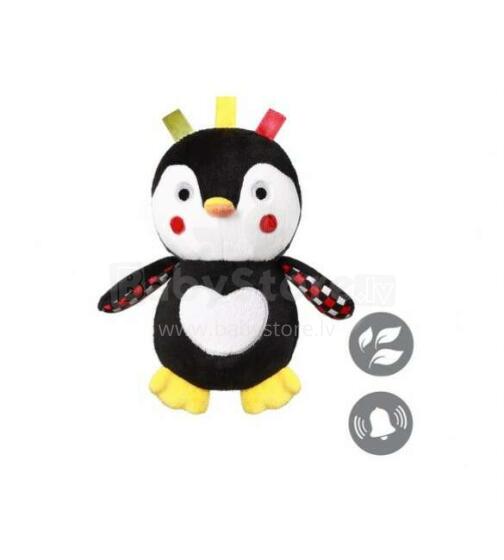 Mīksta rotaļlieta Pingvīns CONNOR (ar grabuli) BabyOno 640 (С: MORE)