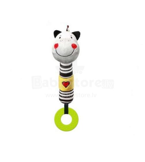 Pīkstulis Zebra ZACK BabyOno 634 (С: MORE)