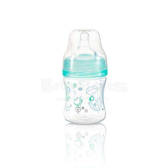 Pudele ar plato kakliņu 120 ml BabyOno 402/03 blue