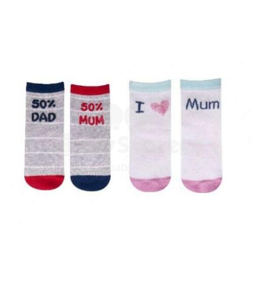 Zeķes "I LOVE MUM/DAD..." 20/22 BOY SK-31