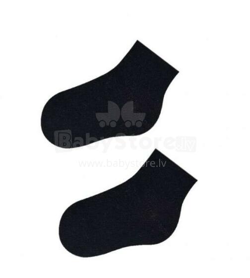 Zeķes kokvilnas BLACK 31/33 SK-33