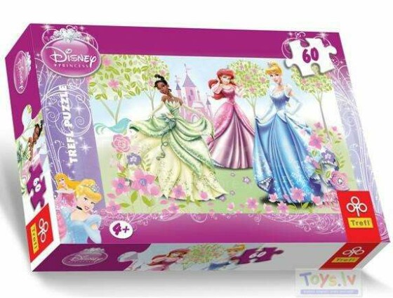 „Trefl Puzzle Disney Princesses“, 60 vnt.