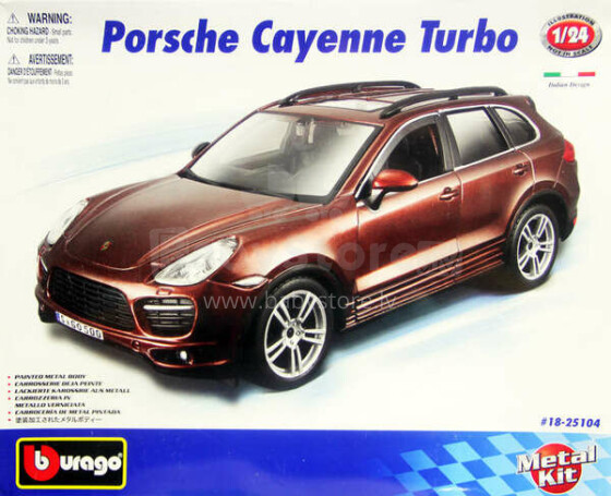 „Bburago Metal“ rinkinys „Porsche Cayenne“, 1:24