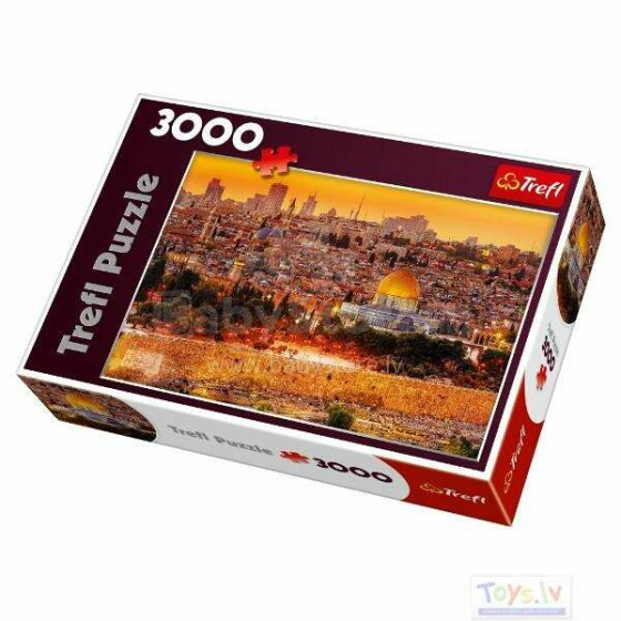 „Trefl Puzzle Jerusalem“, 3000 vnt.