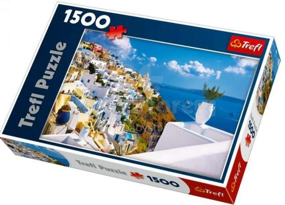 TREFL Puzle Griekija, Santorini, 1500 gb.