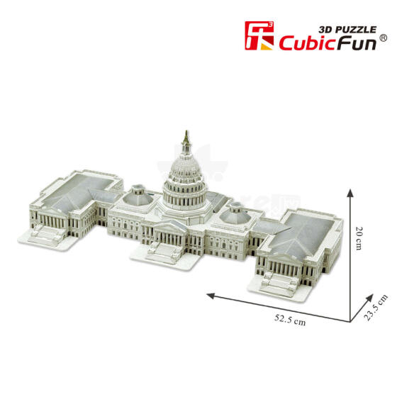 CubicFun 3D puzle Kapitolijs